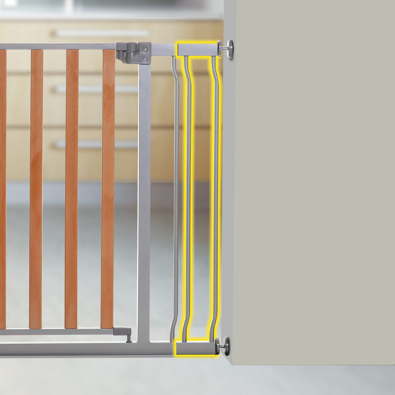 Cosmopolitan 9cm Gate Extension - Silver