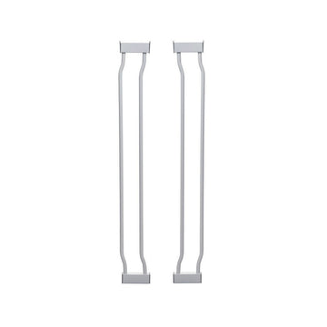 Gate Extension 9cm - White (2 Pack)