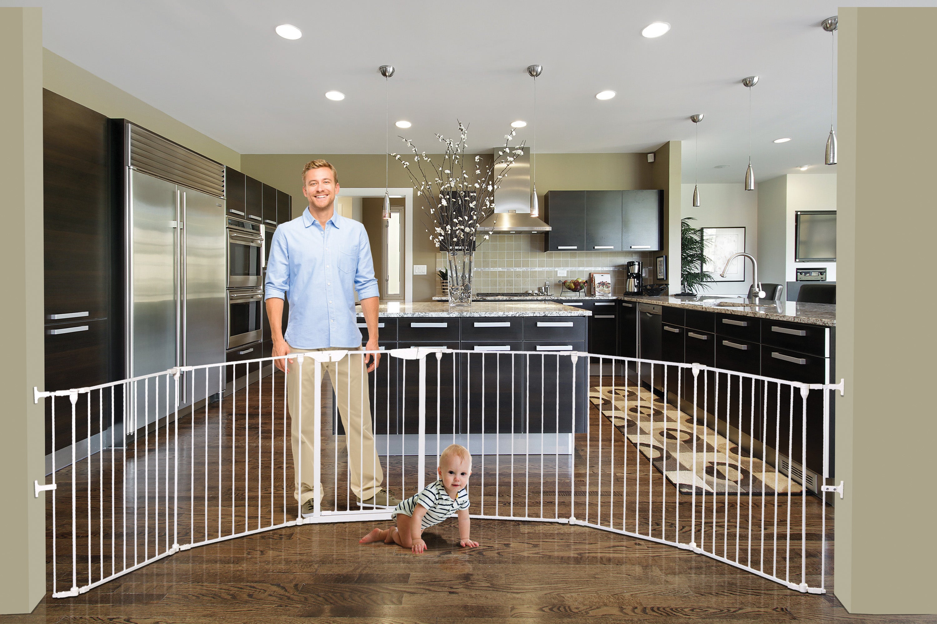 Mayfair Converta® 3-in-1 Play-Pen Gate - White