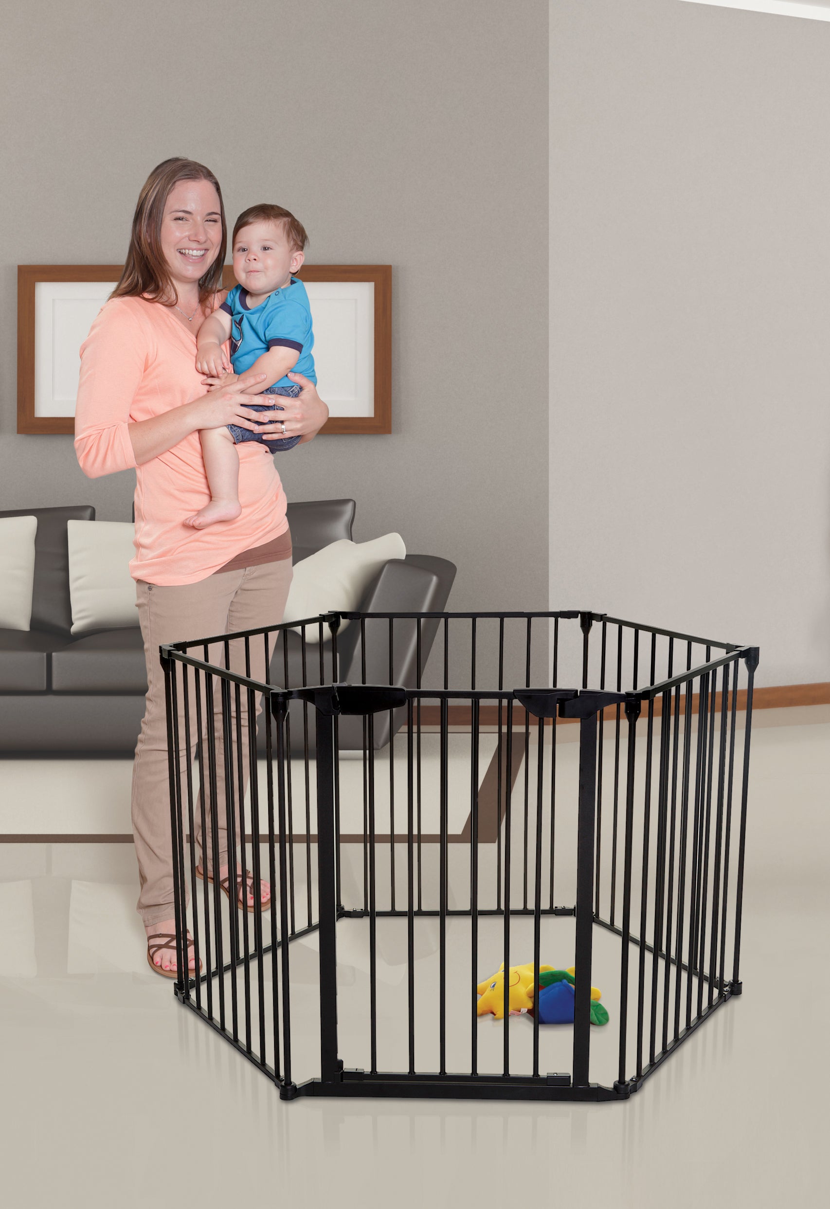 Mayfair  Converta® 3 in 1 Play-Pen Gate - Black