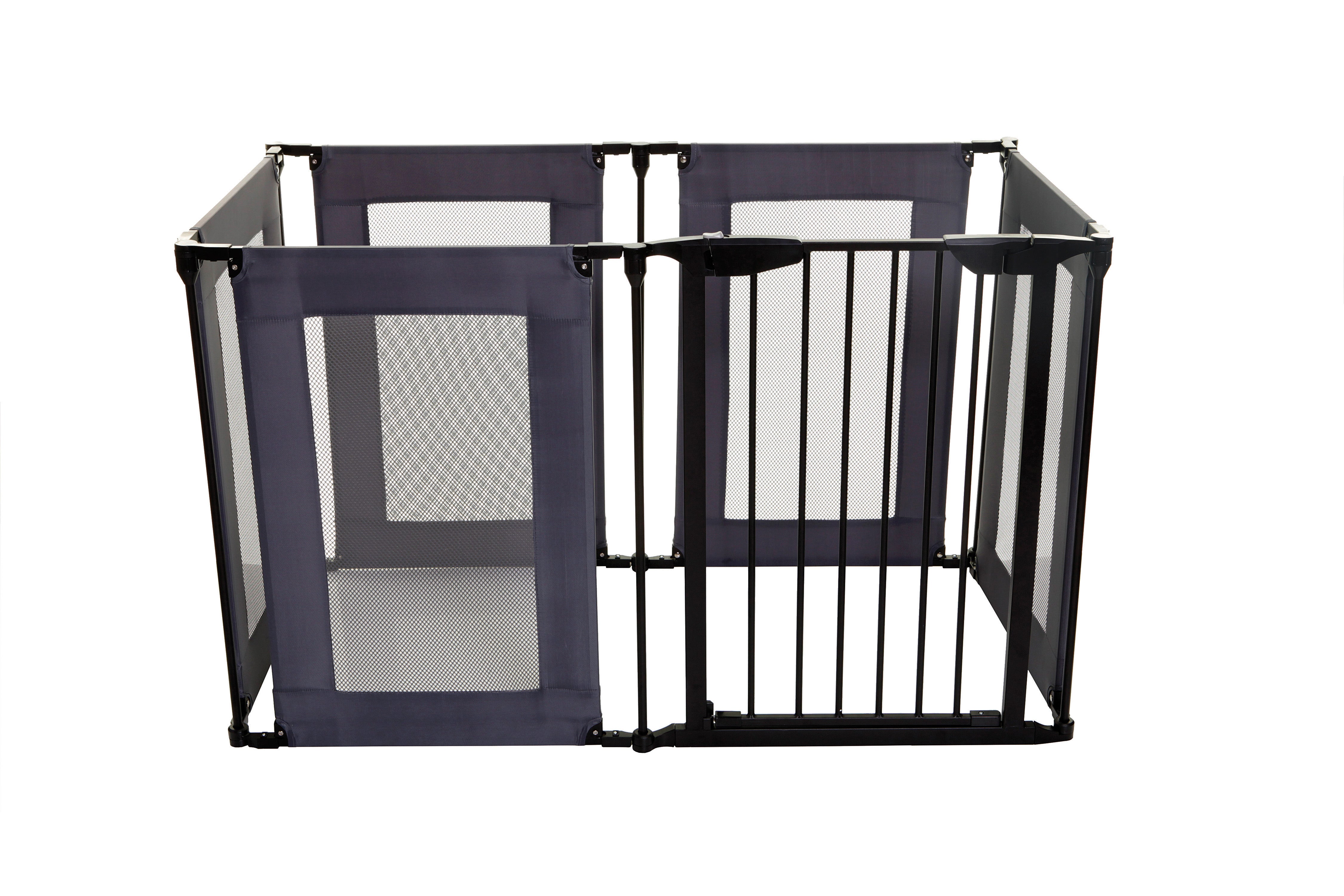 Brooklyn Converta® Play-Pen Gate with Mesh Sides and EZ-Check® Indicator
