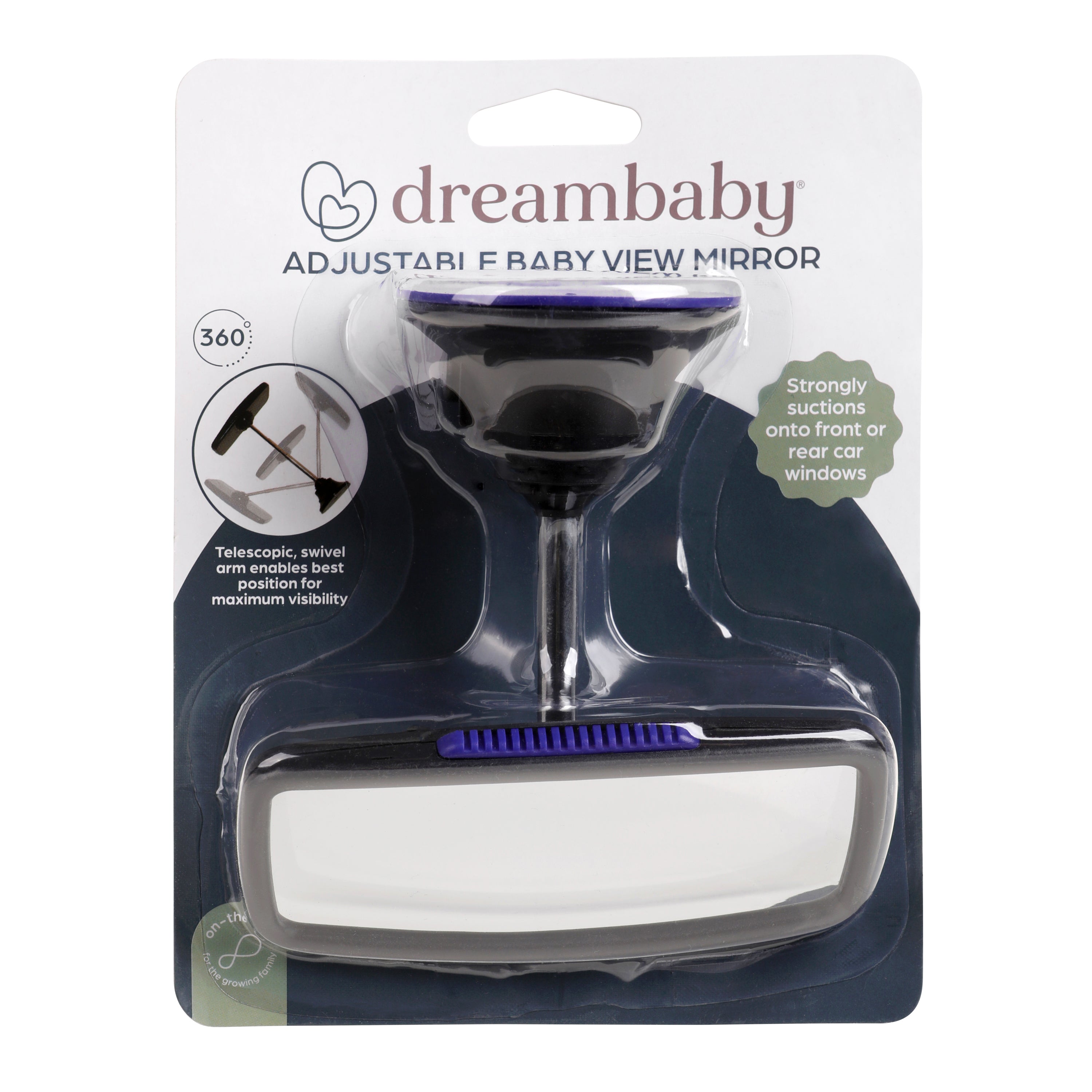 Deluxe Adjustable Baby View Mirror