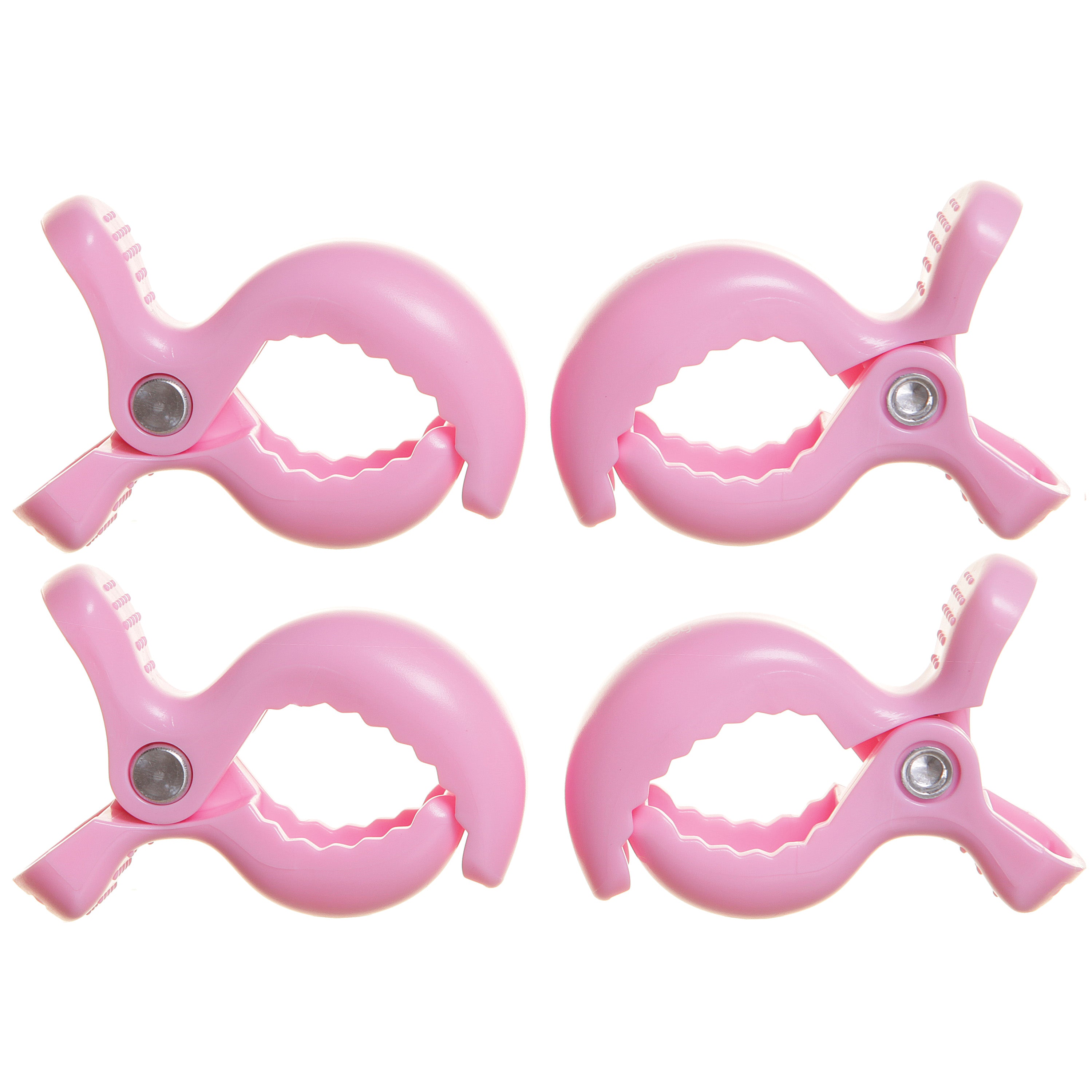 Strollerbuddy¨ Stroller Clips 4 Pack - Pink