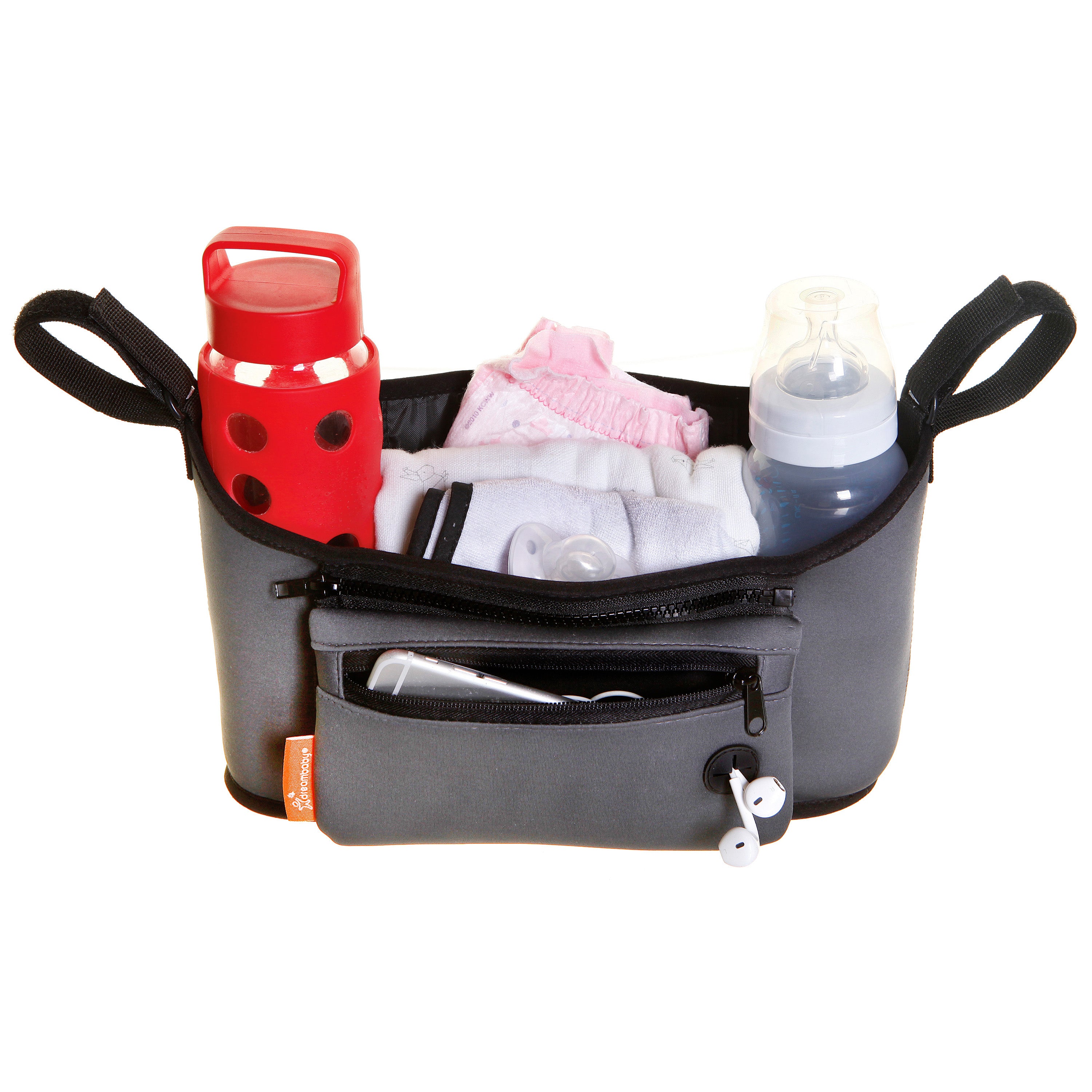 Strollerbuddy Ezy-Reach Organizer Slate Grey