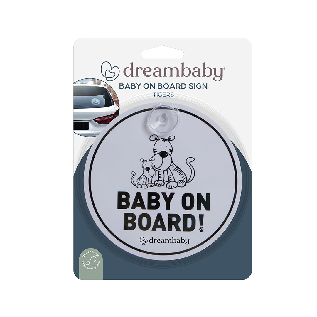 Tiger Baby On Board Sign