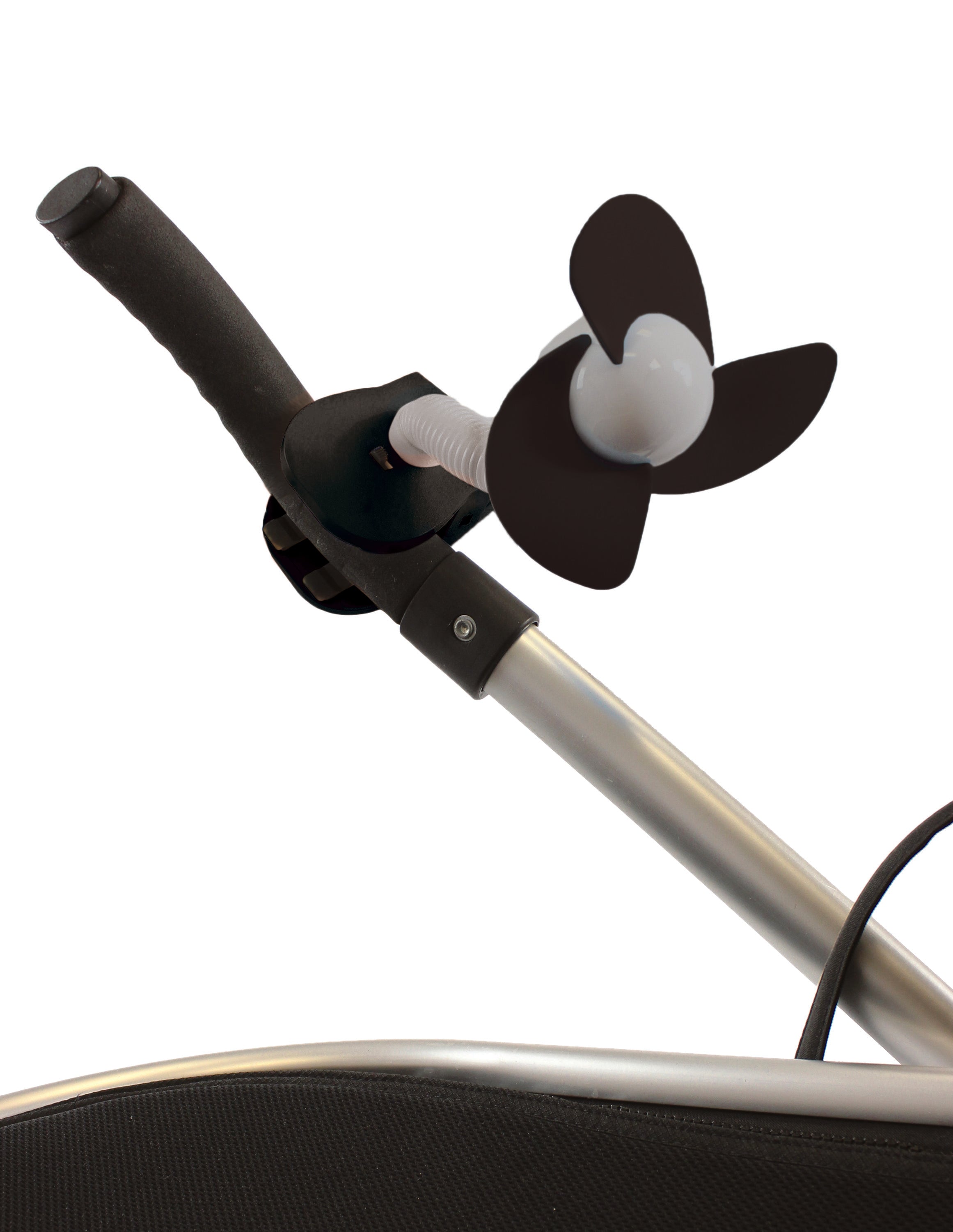 Clip-On Fan - Silver/Black