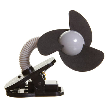 Clip-On Fan - Silver/Black