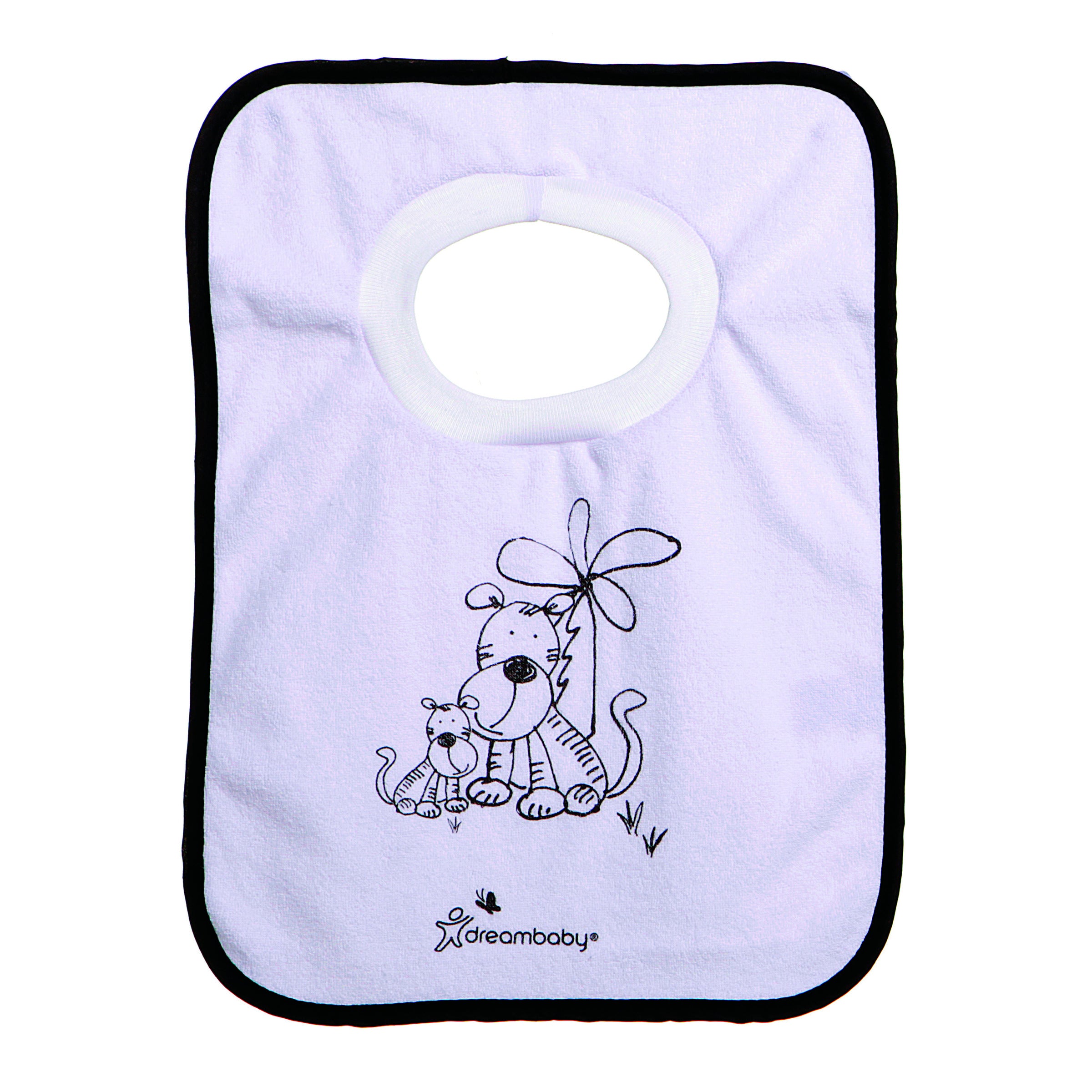 Pullover Bibs - 4 Pack Jungle Animals