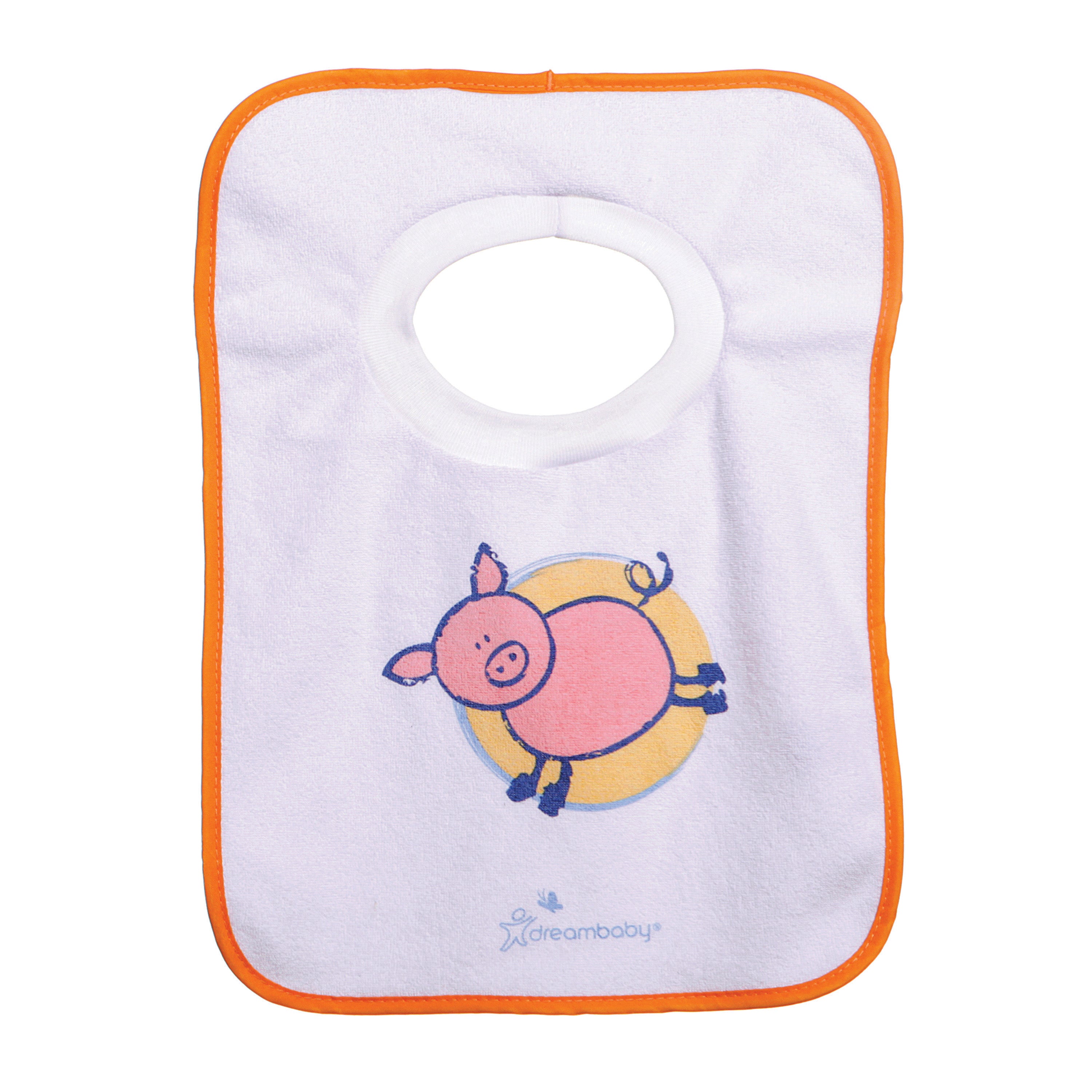 Pullover Bibs - 4 Pack Farm Animals
