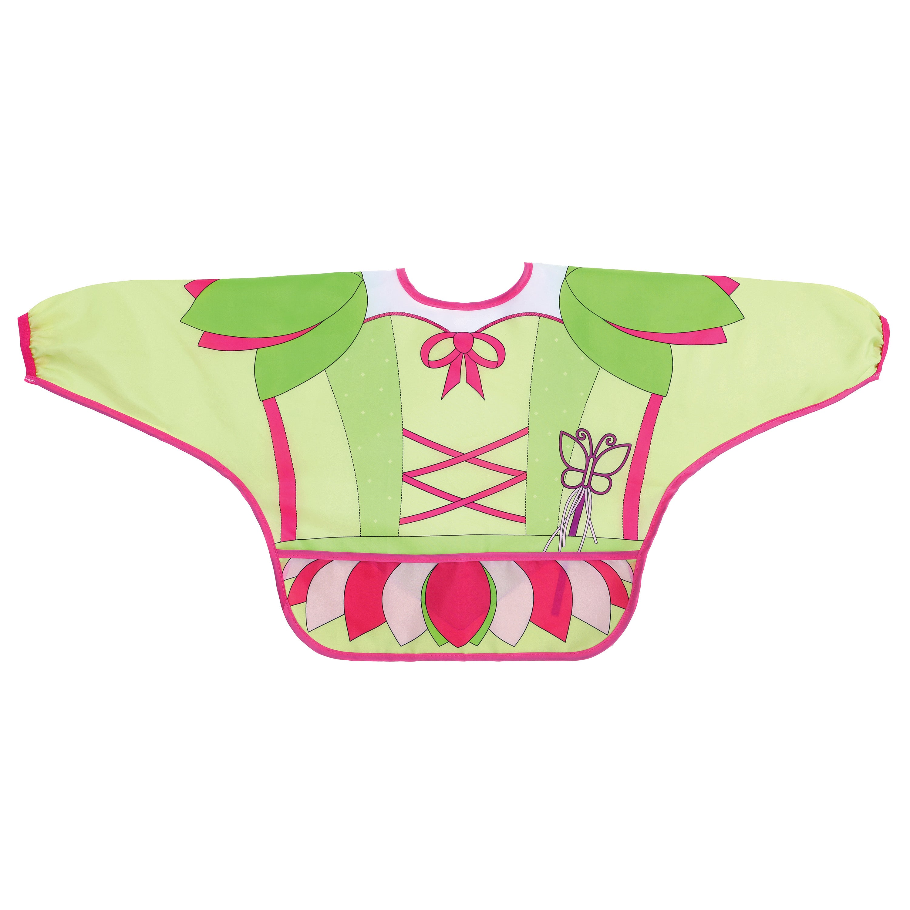 Food & Fun Character Bibs/Smocks With Sleeves 2 Pack - Fairy & Vet