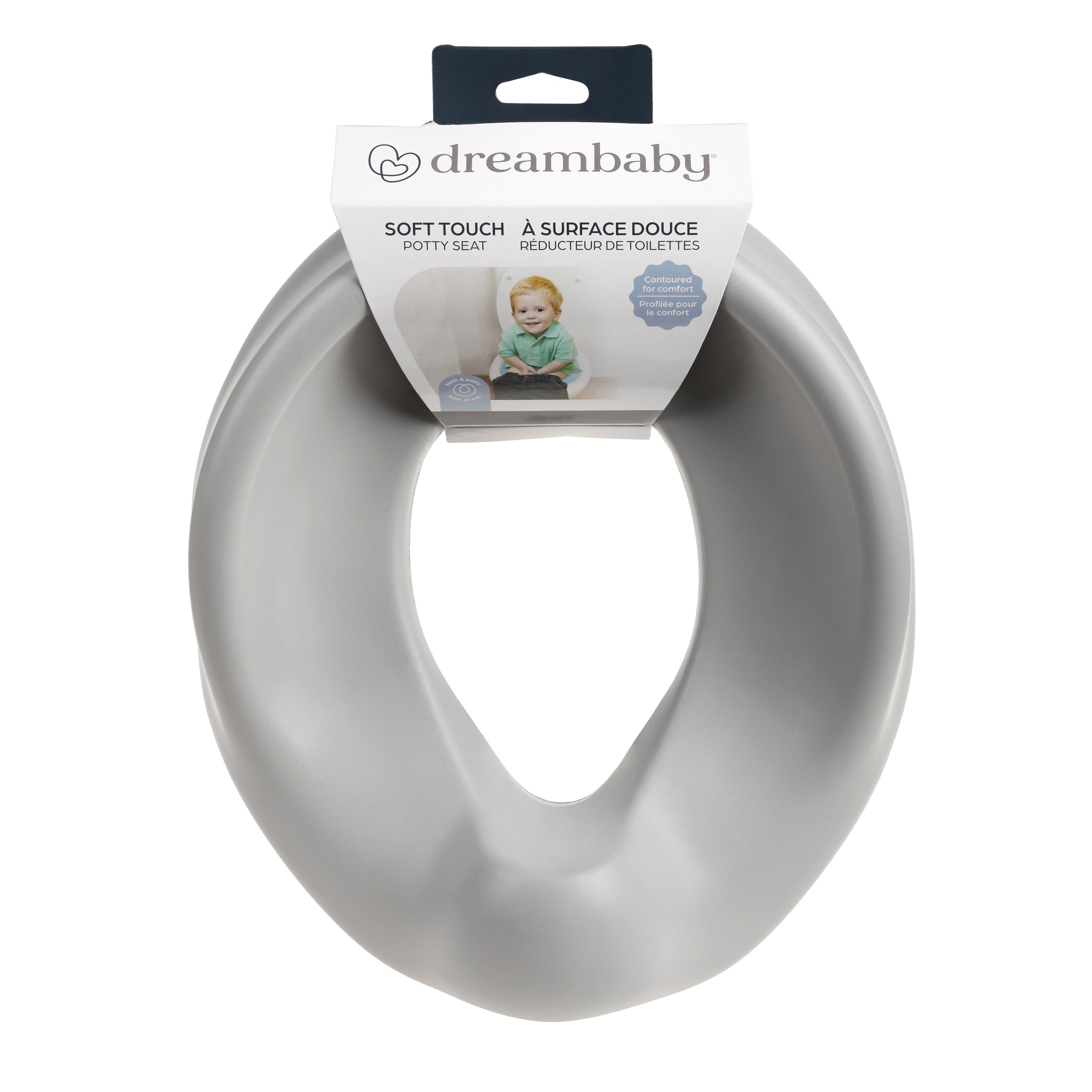 Soft Touch Potty Seat - Grey