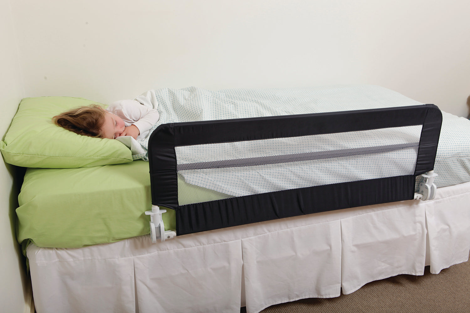 Dreambaby Toddler Bed Rail Guard | Foldable Navy 109cm