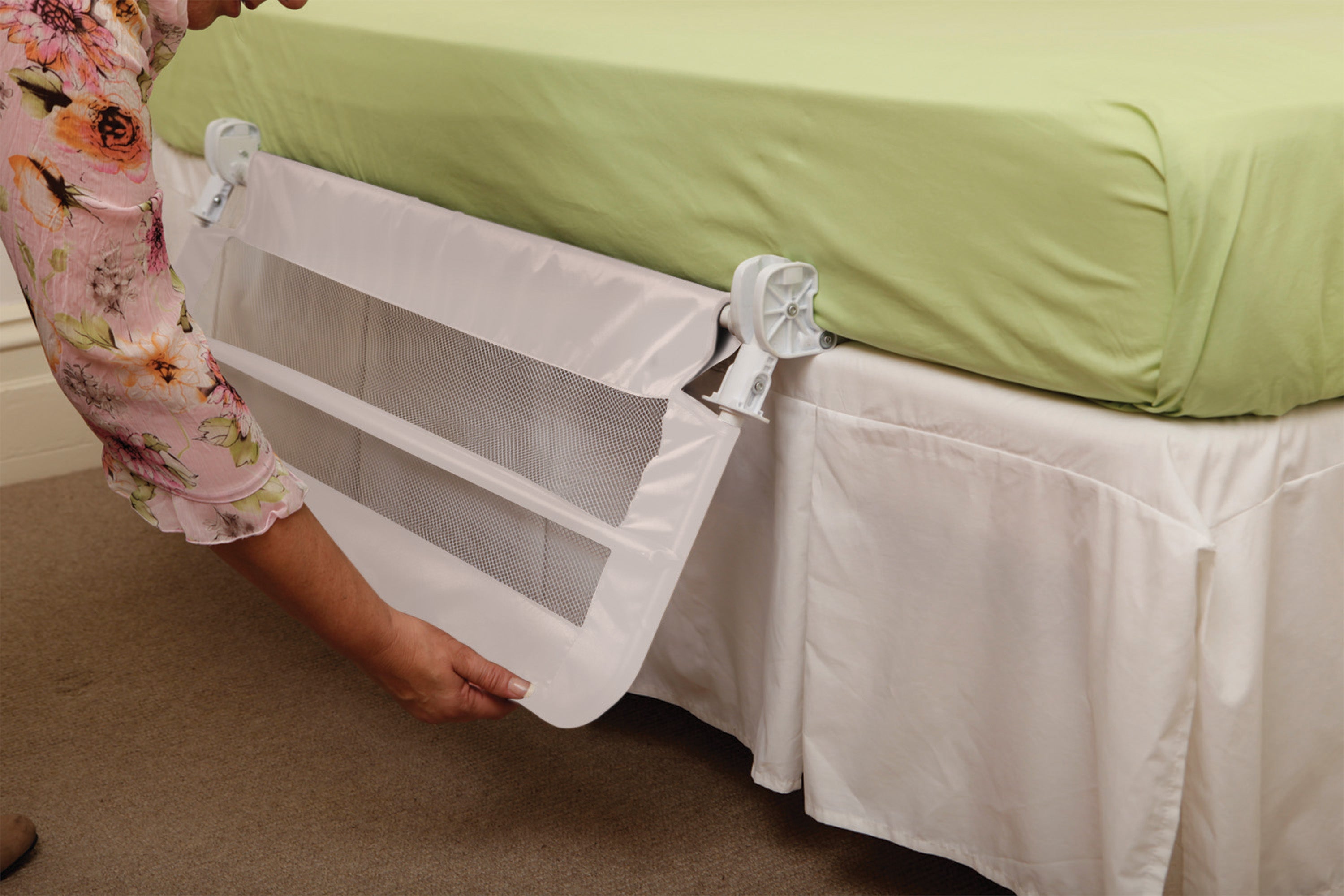 Harrogate Bed Rail - White