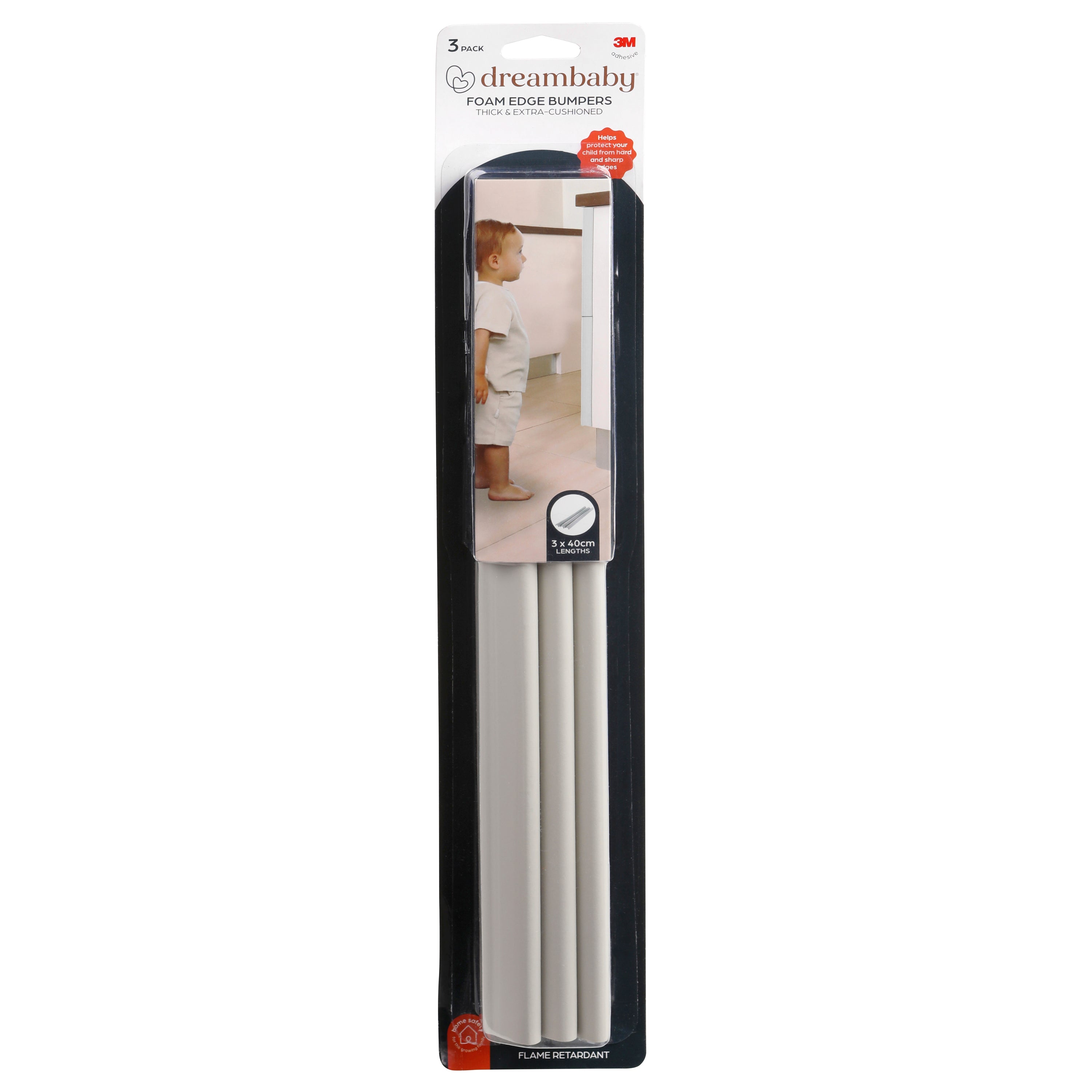 Foam Edge Bumper 40cm 3Pcs