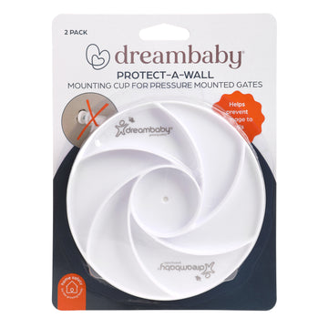 Dreambaby Protect-A-Wall® Mounting Cups - 2 Pack