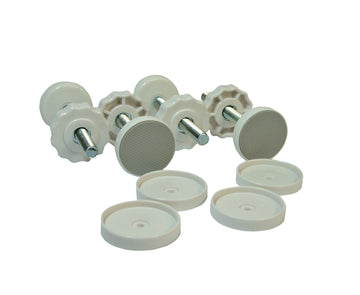 Security Gate 4 Pc Installation Kit - White