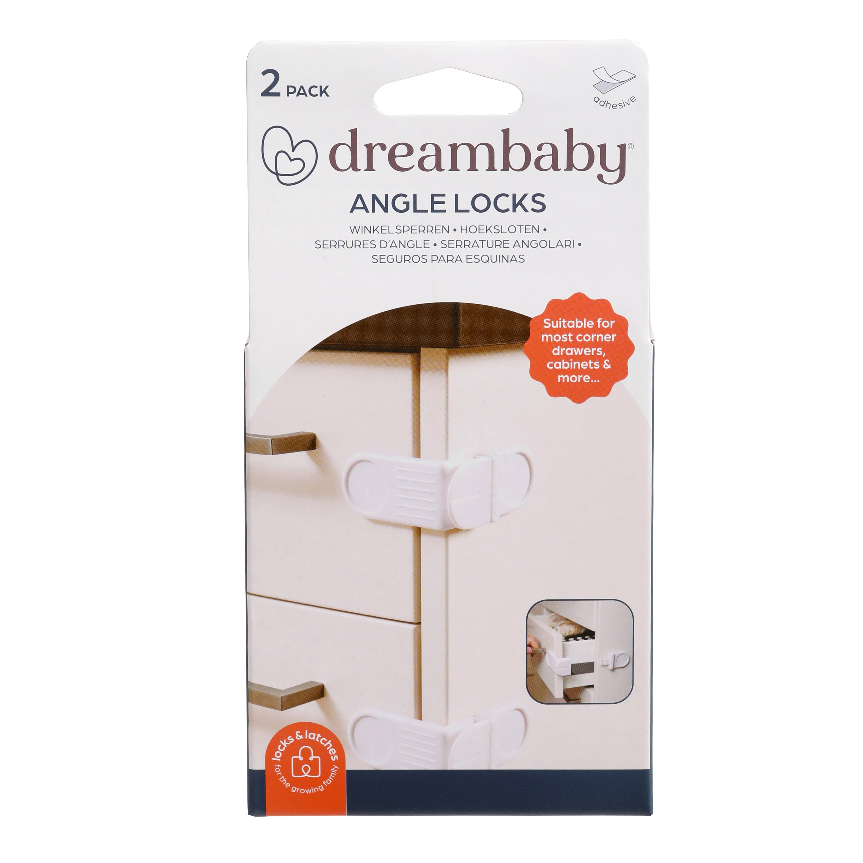 Angle Locks, 2 Pack