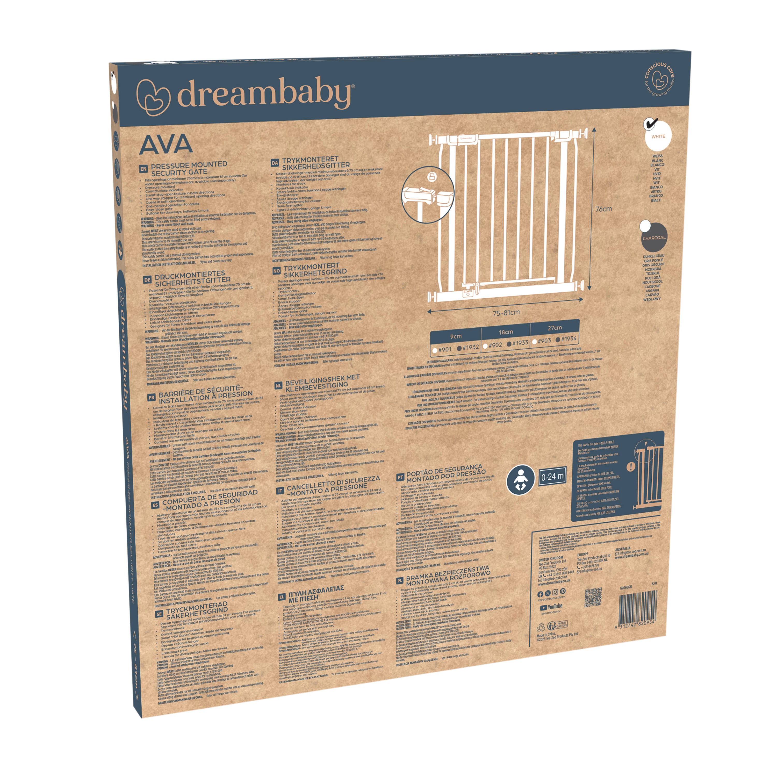 Ava Gate - White