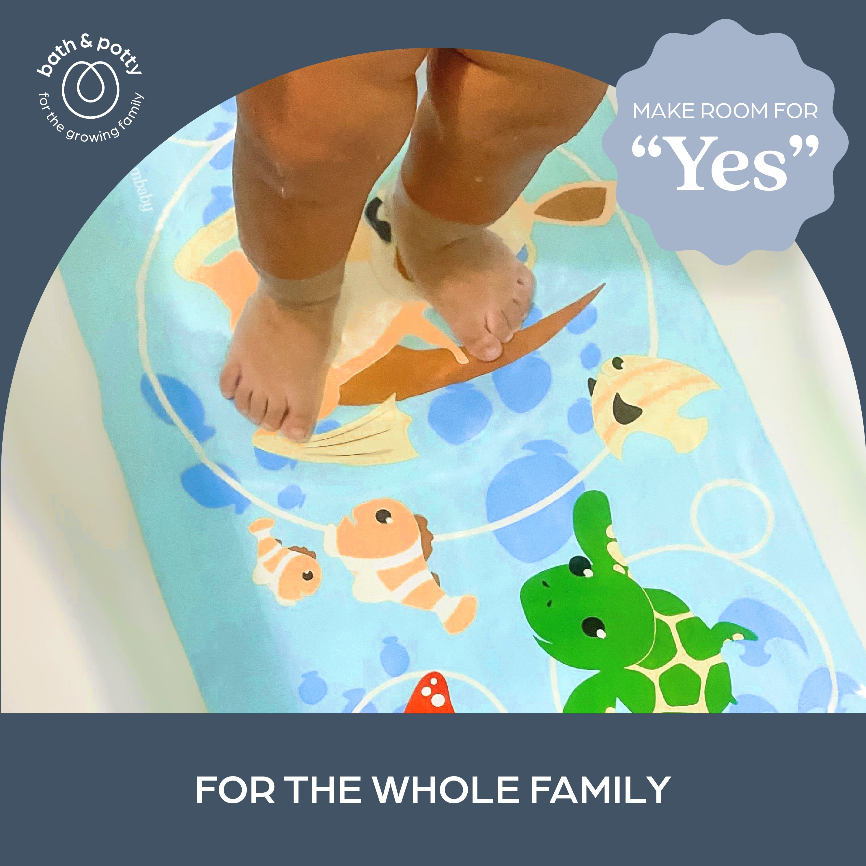 Watch-Your-Step Anti-Slip Bath Mat