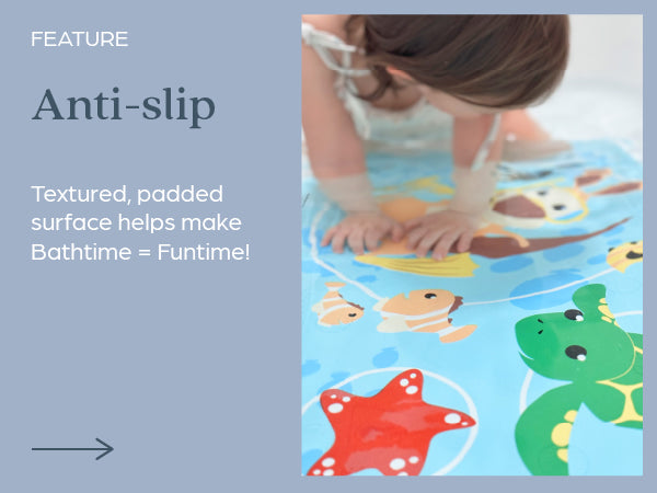 Watch-Your-Step Anti-Slip Bath Mat