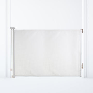 Glide N' Hide Retractable Gate - White