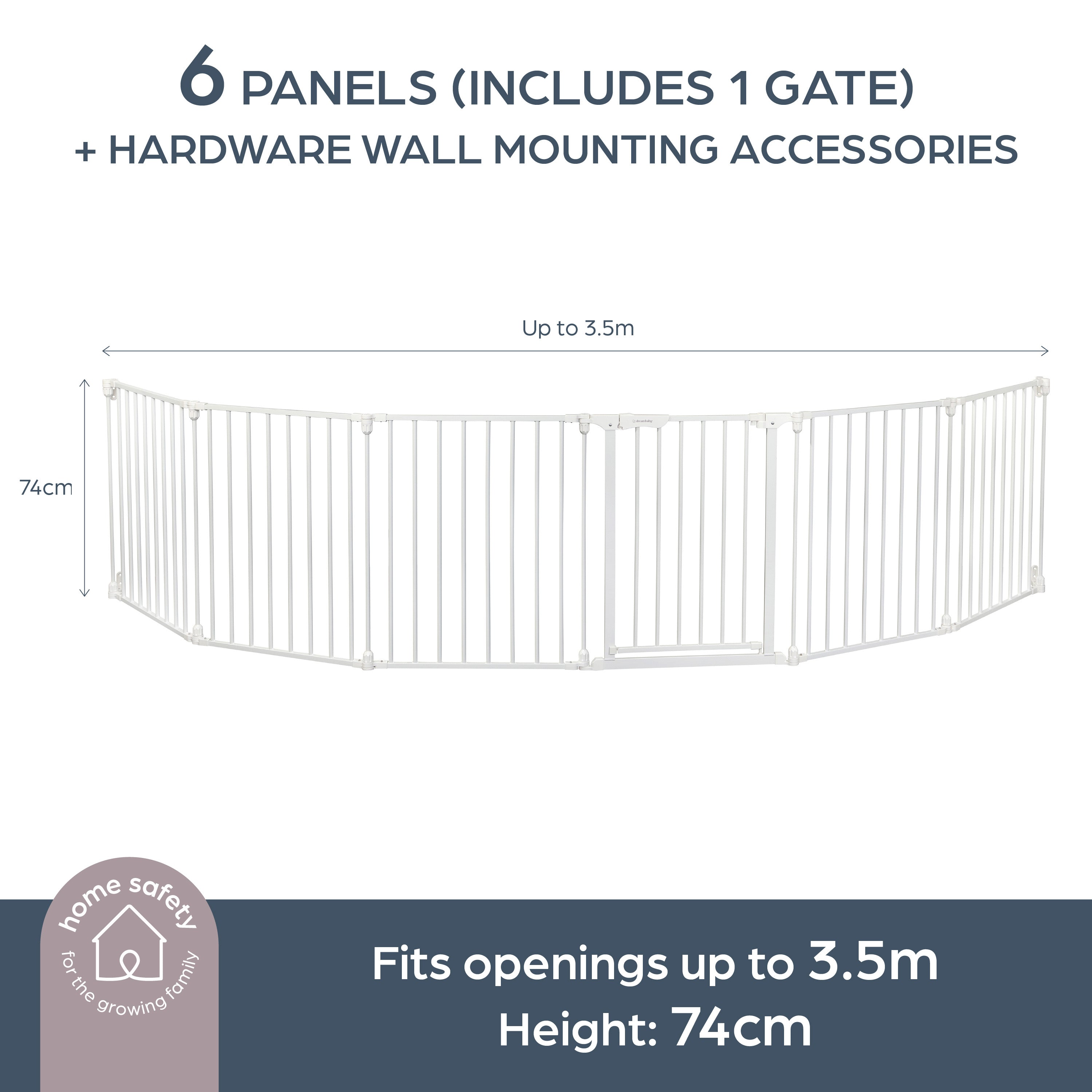 Discovery 6 3-In-1 Converta® Playpen Gate With Base