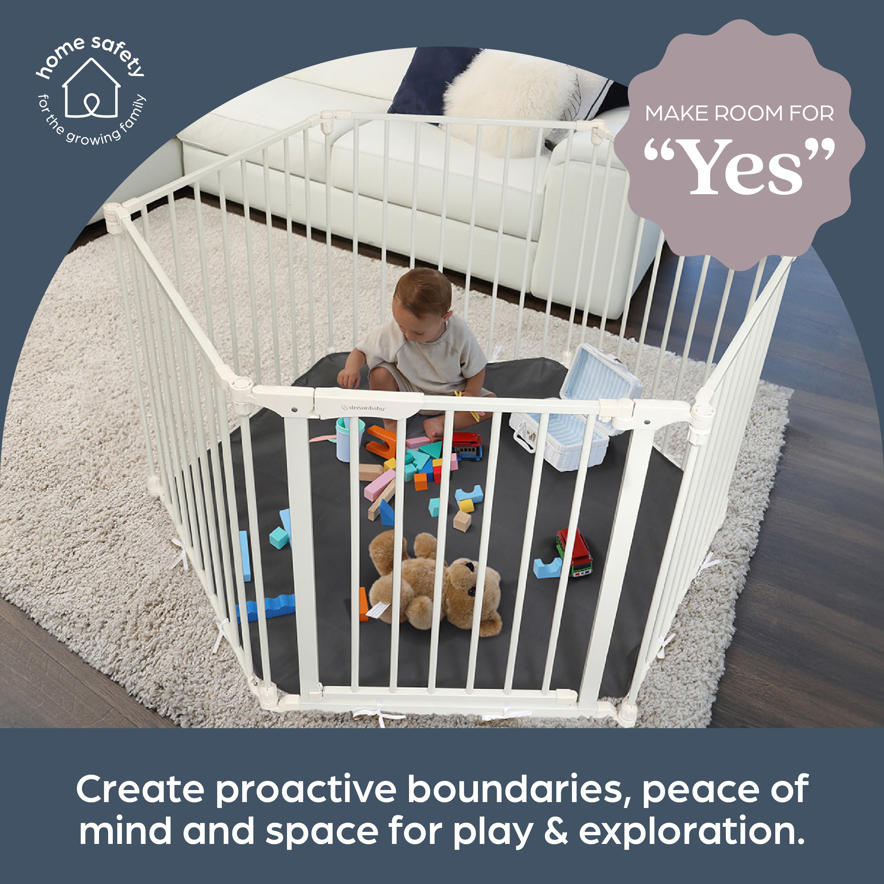 Discovery 6 3-In-1 Converta® Playpen Gate With Base