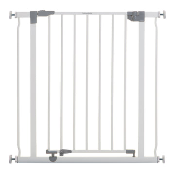 Liberty Security Gate With Smart Stay-Open Feature- White