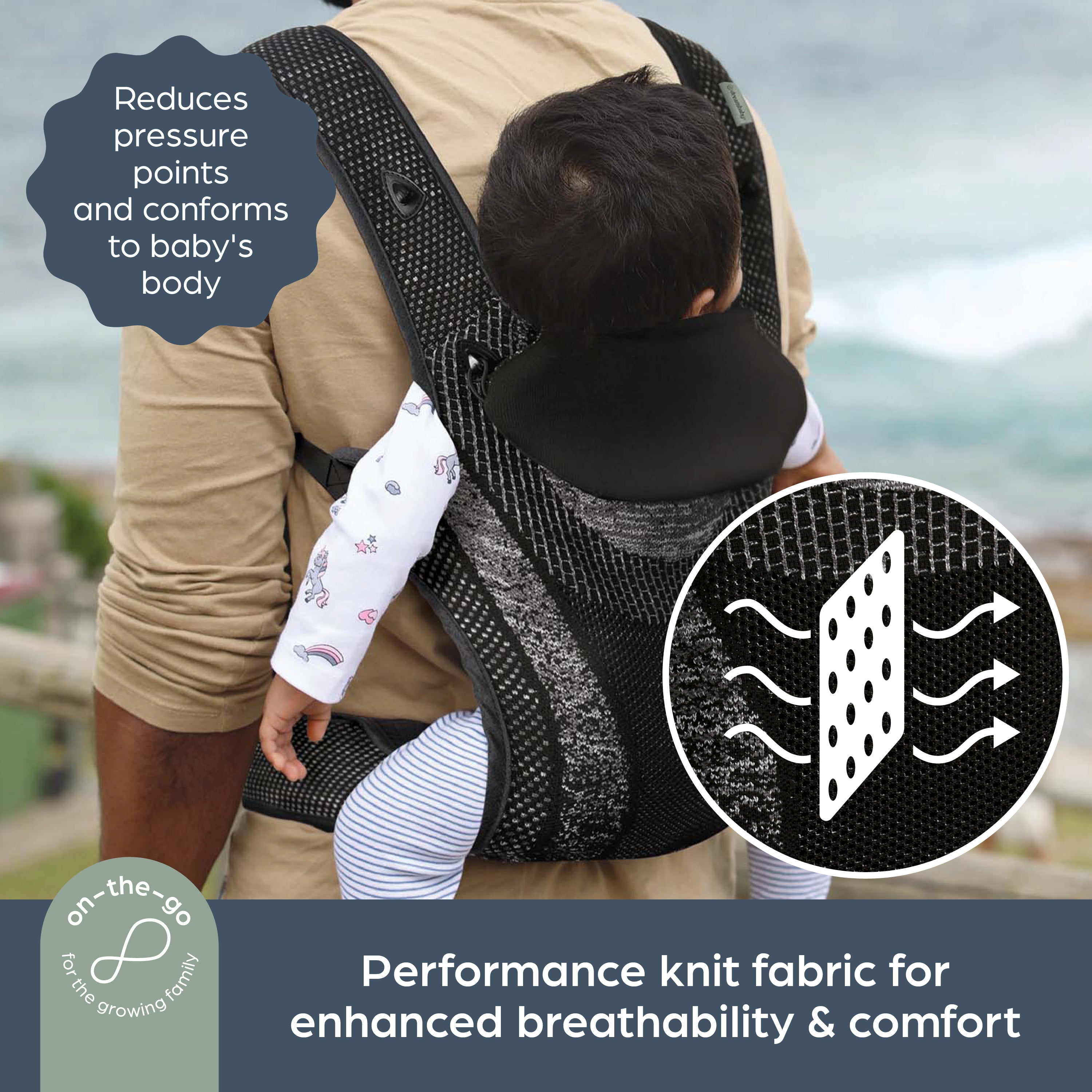 Inspire Stretch Comfort Baby Carrier