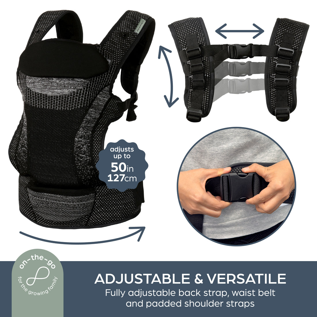 Inspire Stretch Comfort Baby Carrier
