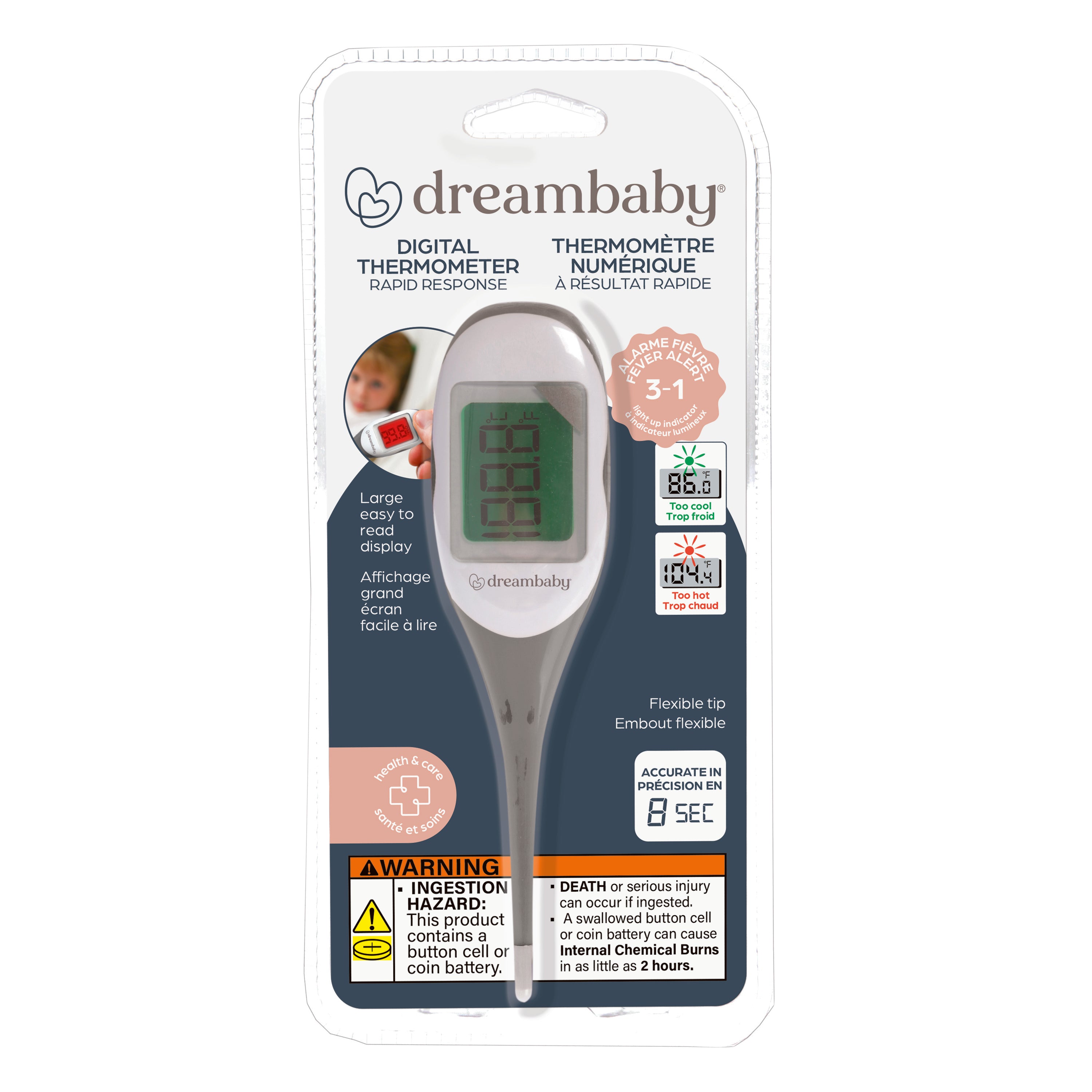Deluxe Fever Glow Thermometer