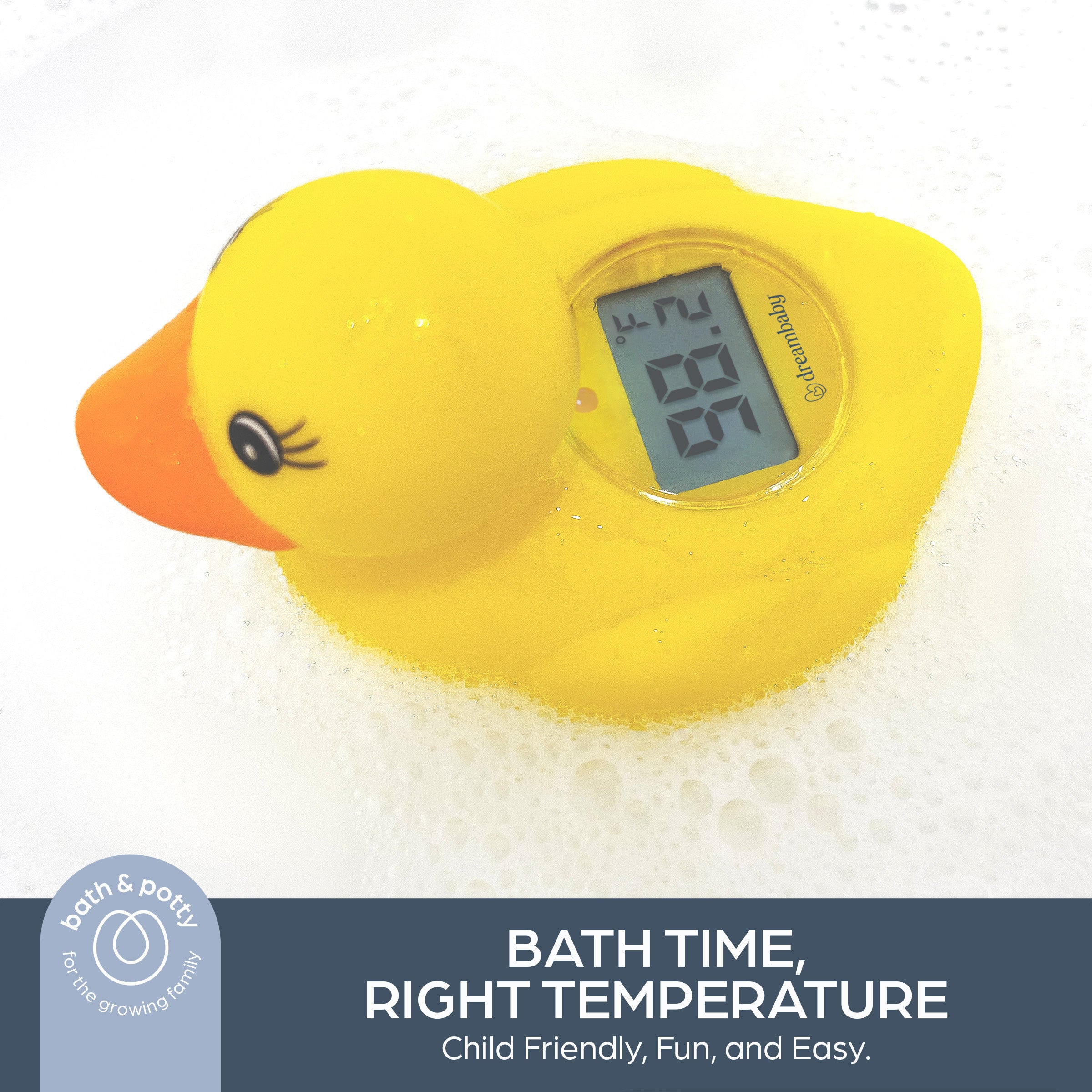 Room & Bath Thermometer - Duck