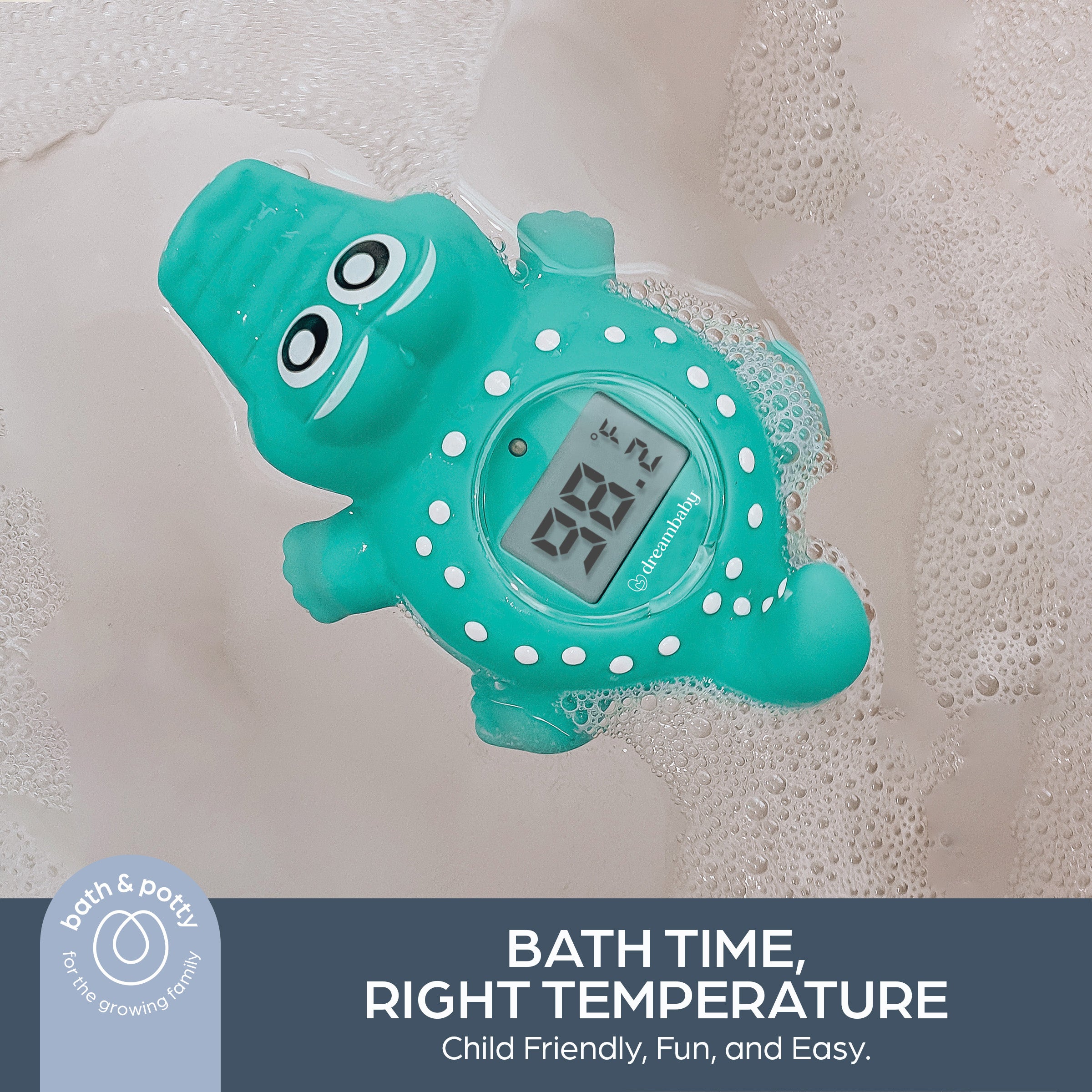 Room & Bath Thermometer - Crocodile L322