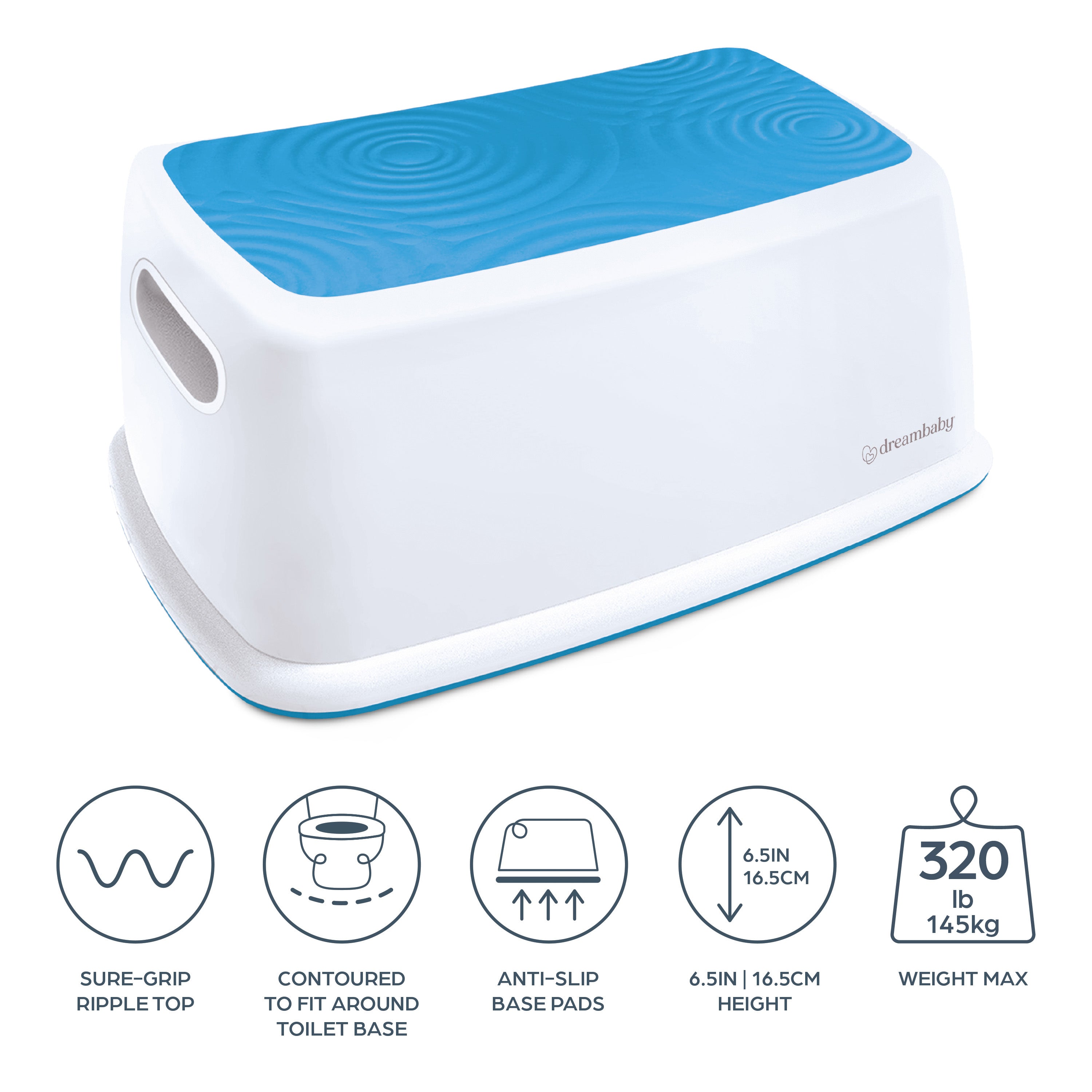 Toddler & Me Step Stool - Blue