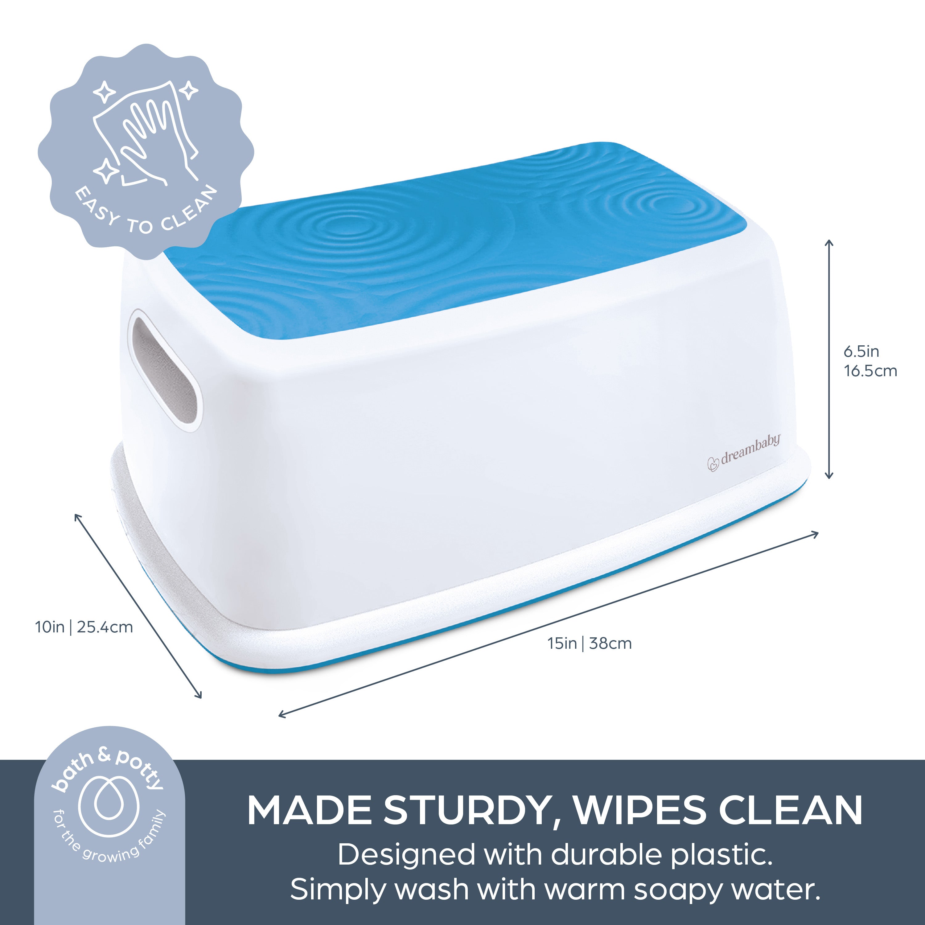 Toddler & Me Step Stool - Blue