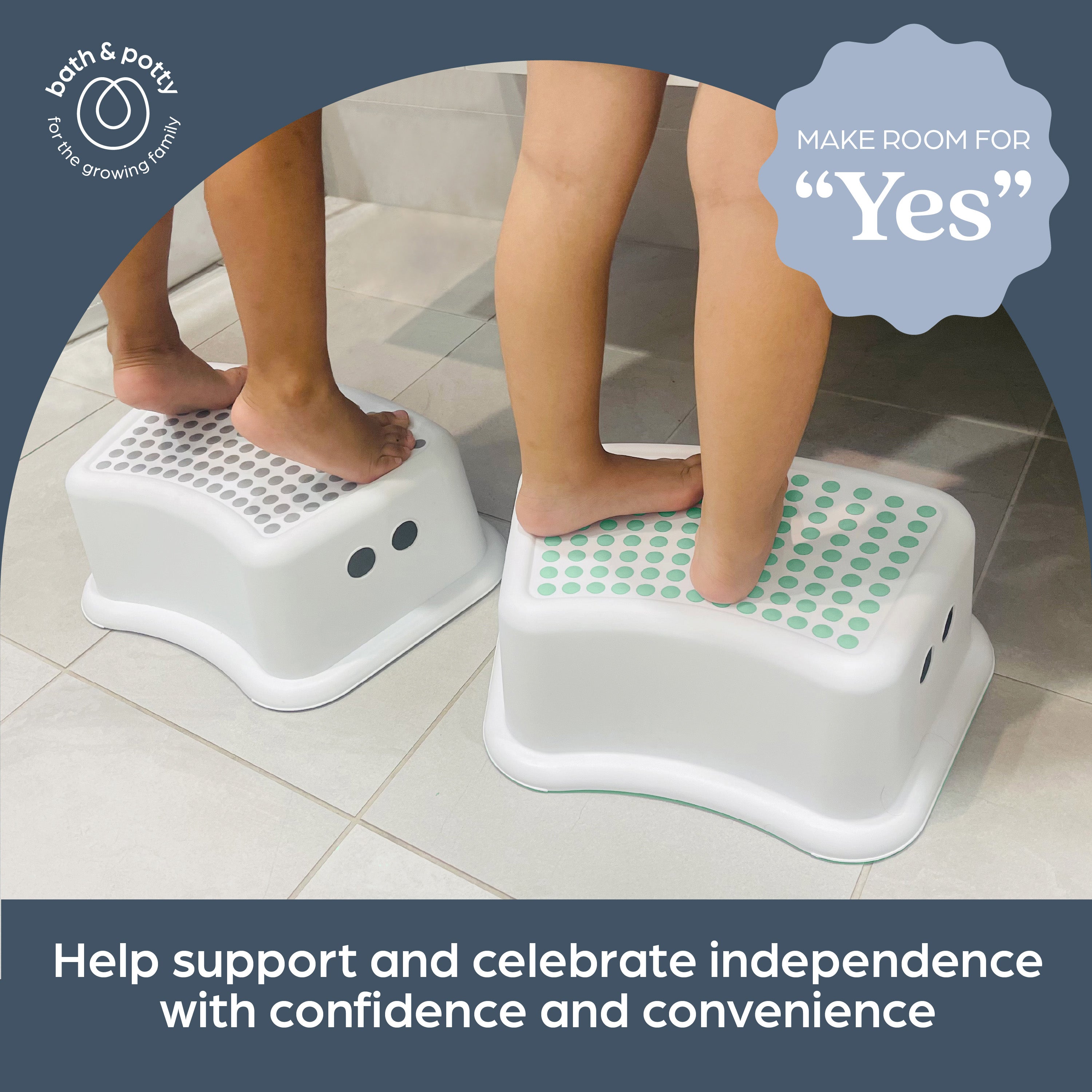 Step Stool - Dots