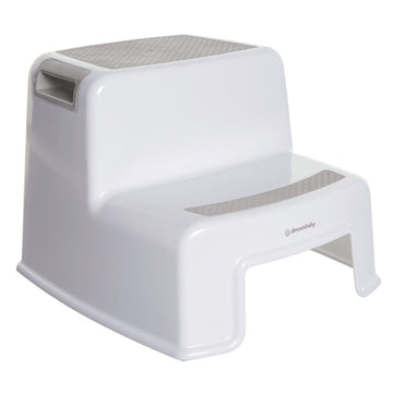 2-Up Step Stool - Grey & White