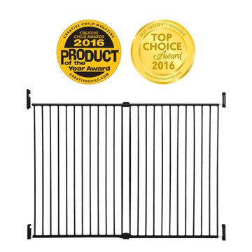 Broadway Xtra-Wide & Xtra-Tall Gro-Gate® - Black
