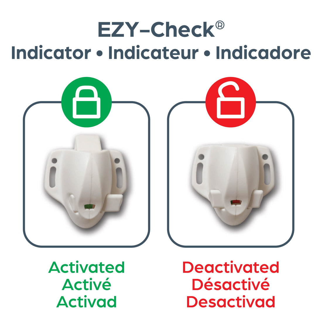 Adhesive Mag Lock® - 4 Locks