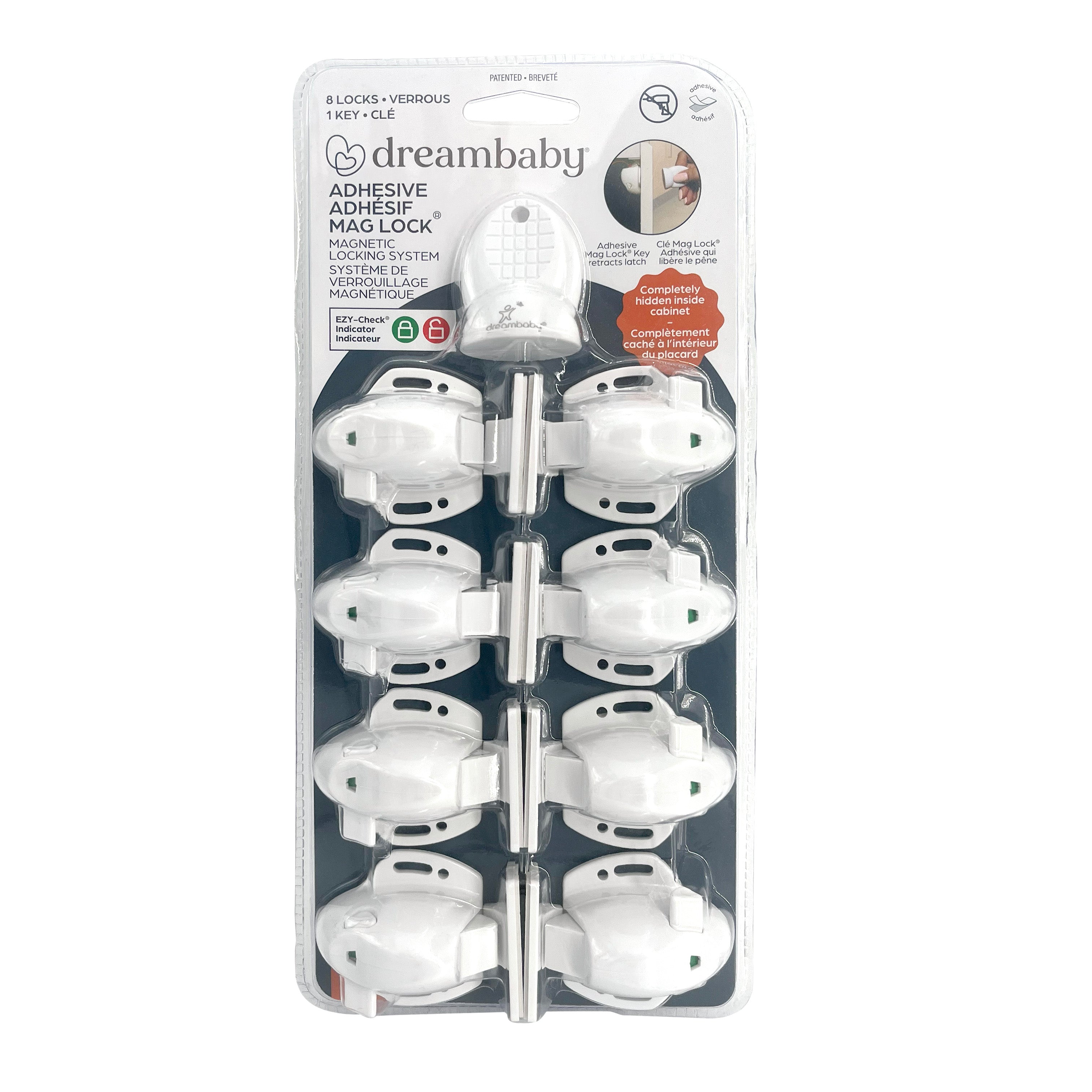 Adhesive Mag Lock® - 4 Locks