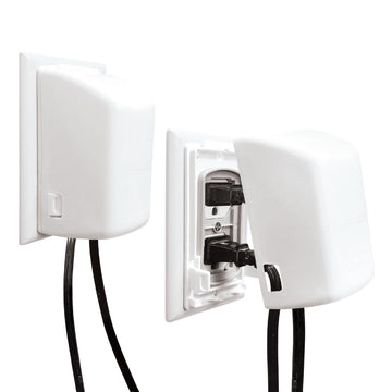 Dual Fit Plug & Electrical Outlet Covers - 2 Pack
