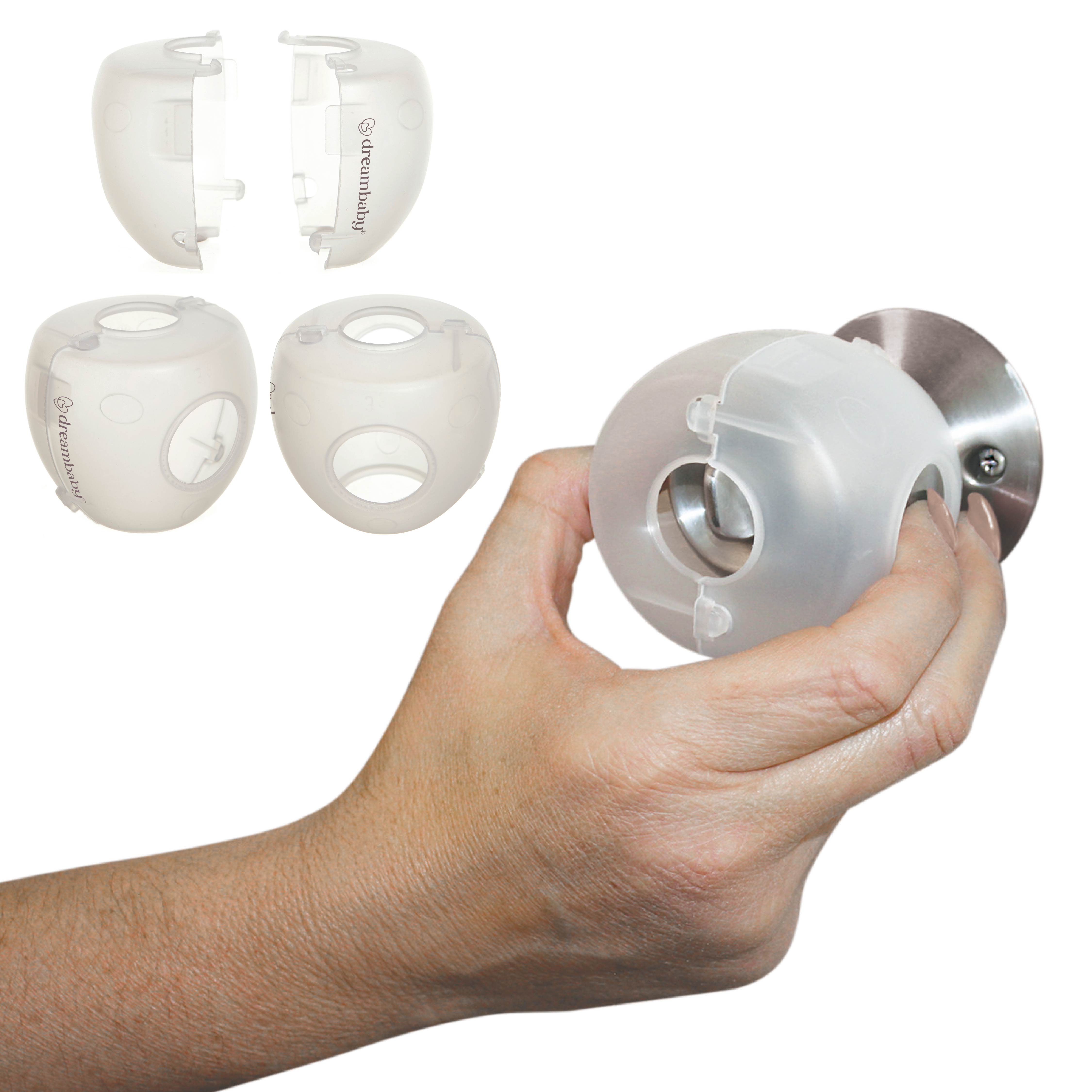 Ezy-Fit Door Knob Covers  - 3 Pack