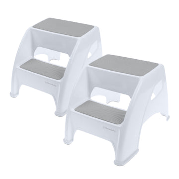 Toddler & Me 2-Step Stool - Aqua 2pk
