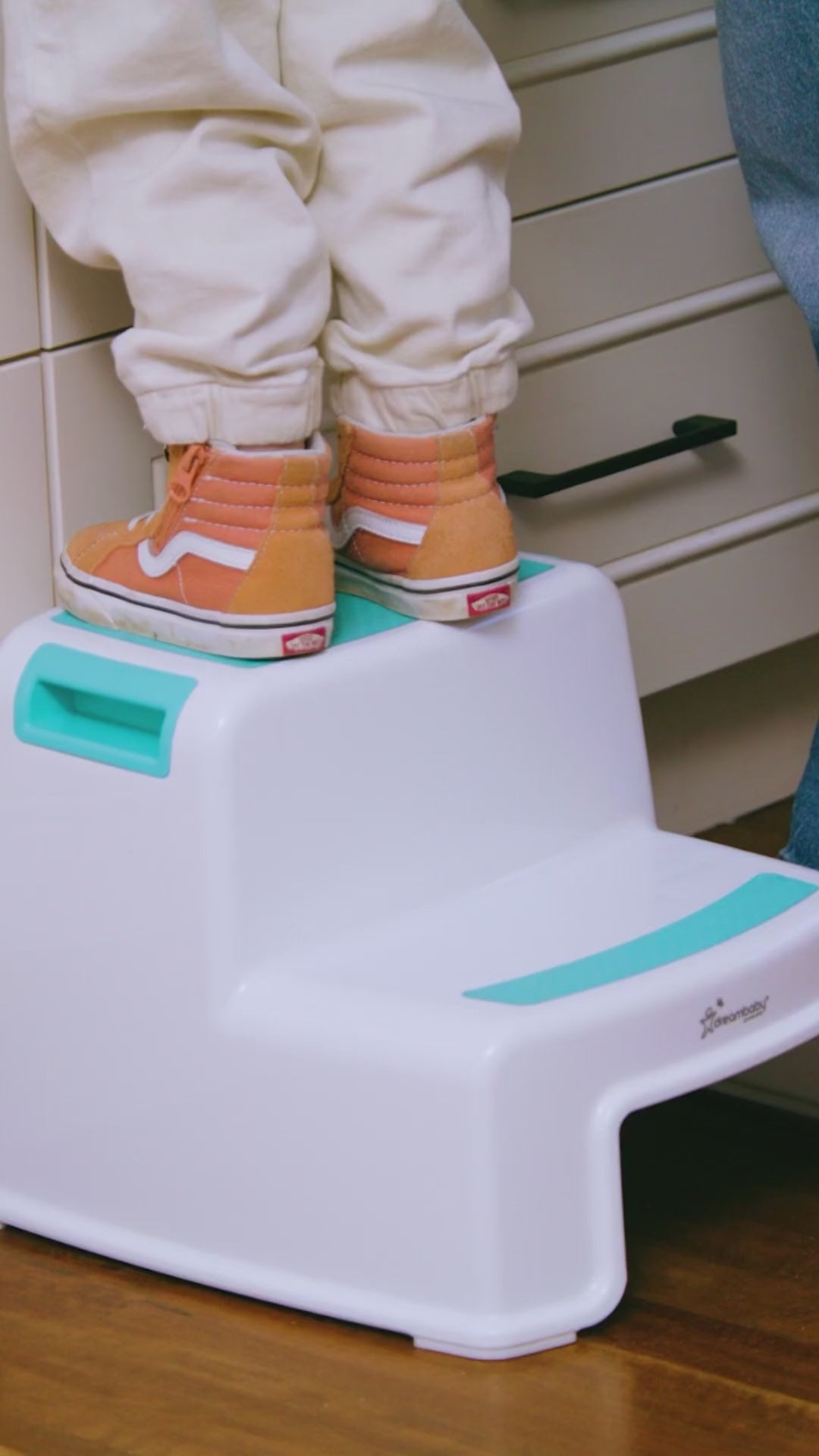 2-Up Step Stool Aqua