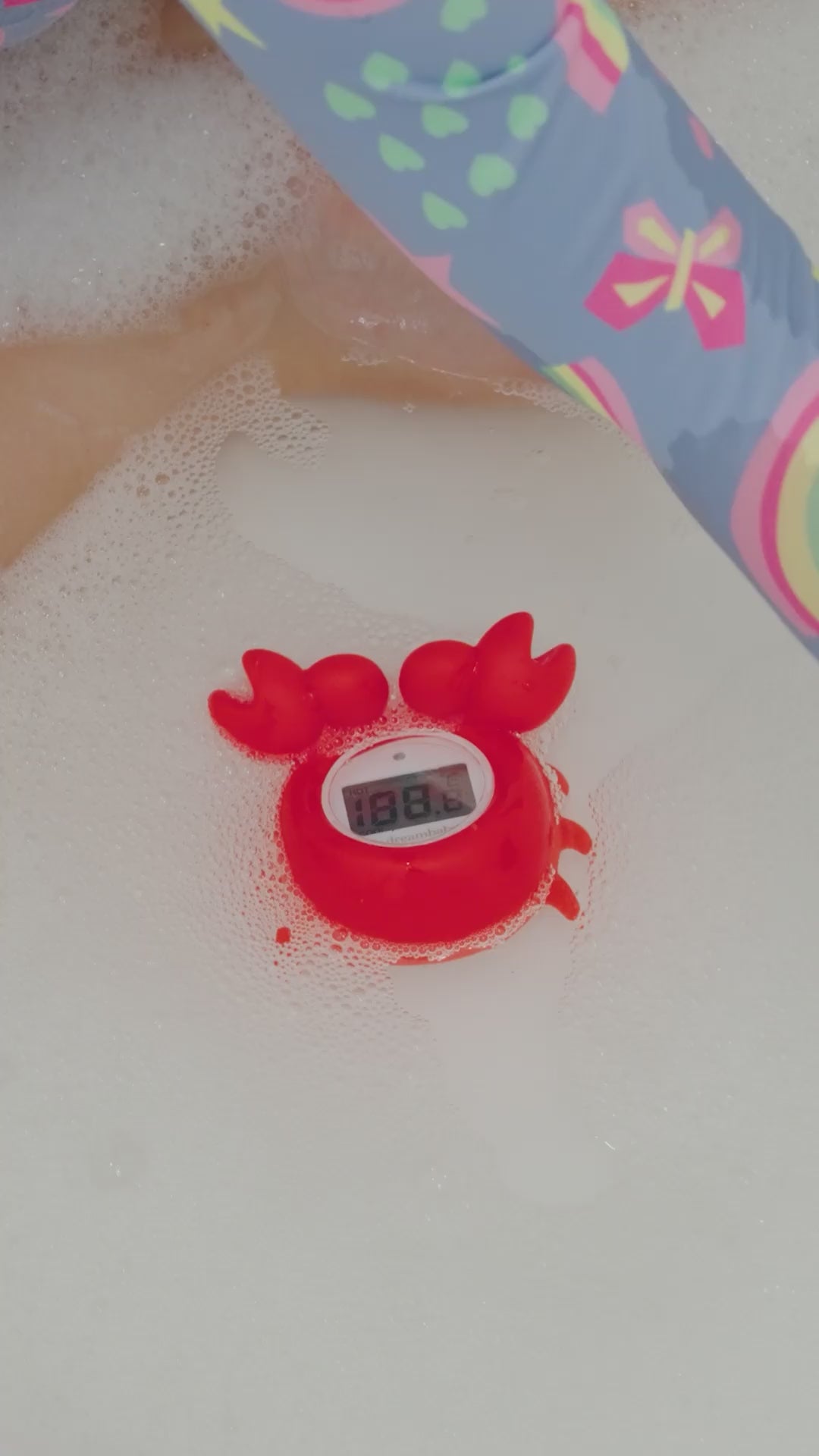 Bath Thermometer Crab